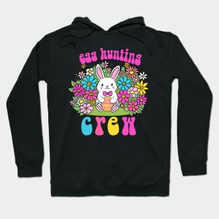Egg hunting crew a cute and fun easter day design Hoodie